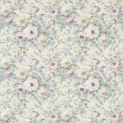 Amelia Rose Fabric by Sanderson - DFAB223978 - Vanilla/Taupe