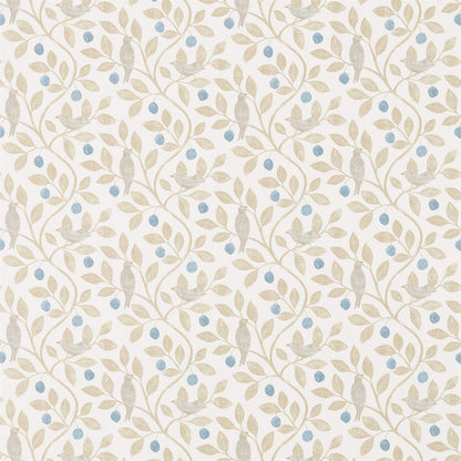 Damson Tree Fabric by Sanderson Home - DHPO226361 - Denim/Barley