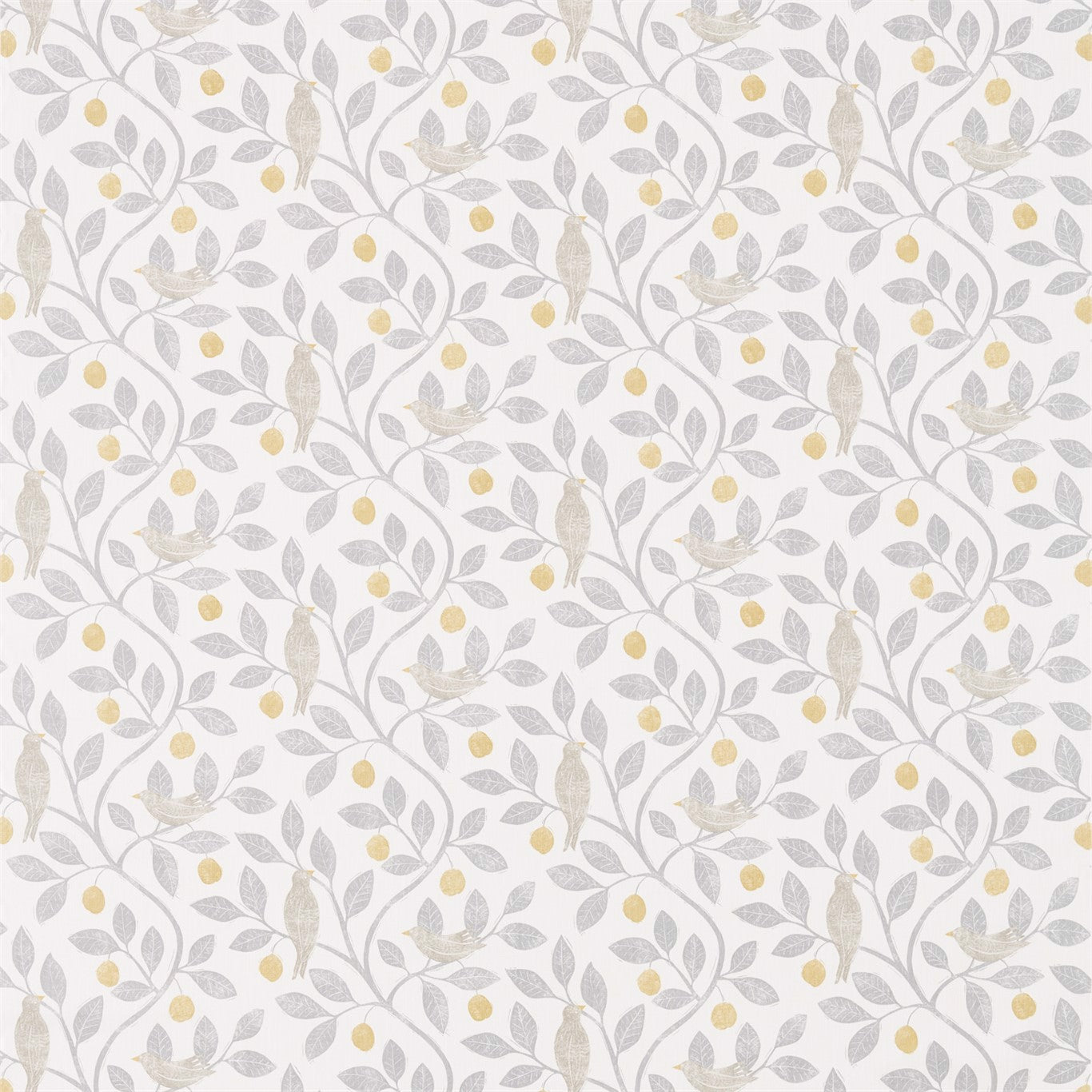 Damson Tree Fabric by Sanderson Home - DHPO226363 - Dijon/Mole