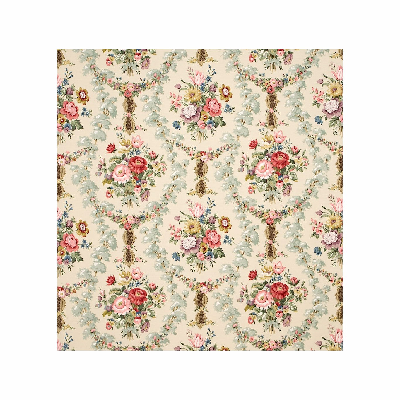 Chatsworth Fabric by Sanderson - DKH1CW201 - Canvas/Slate