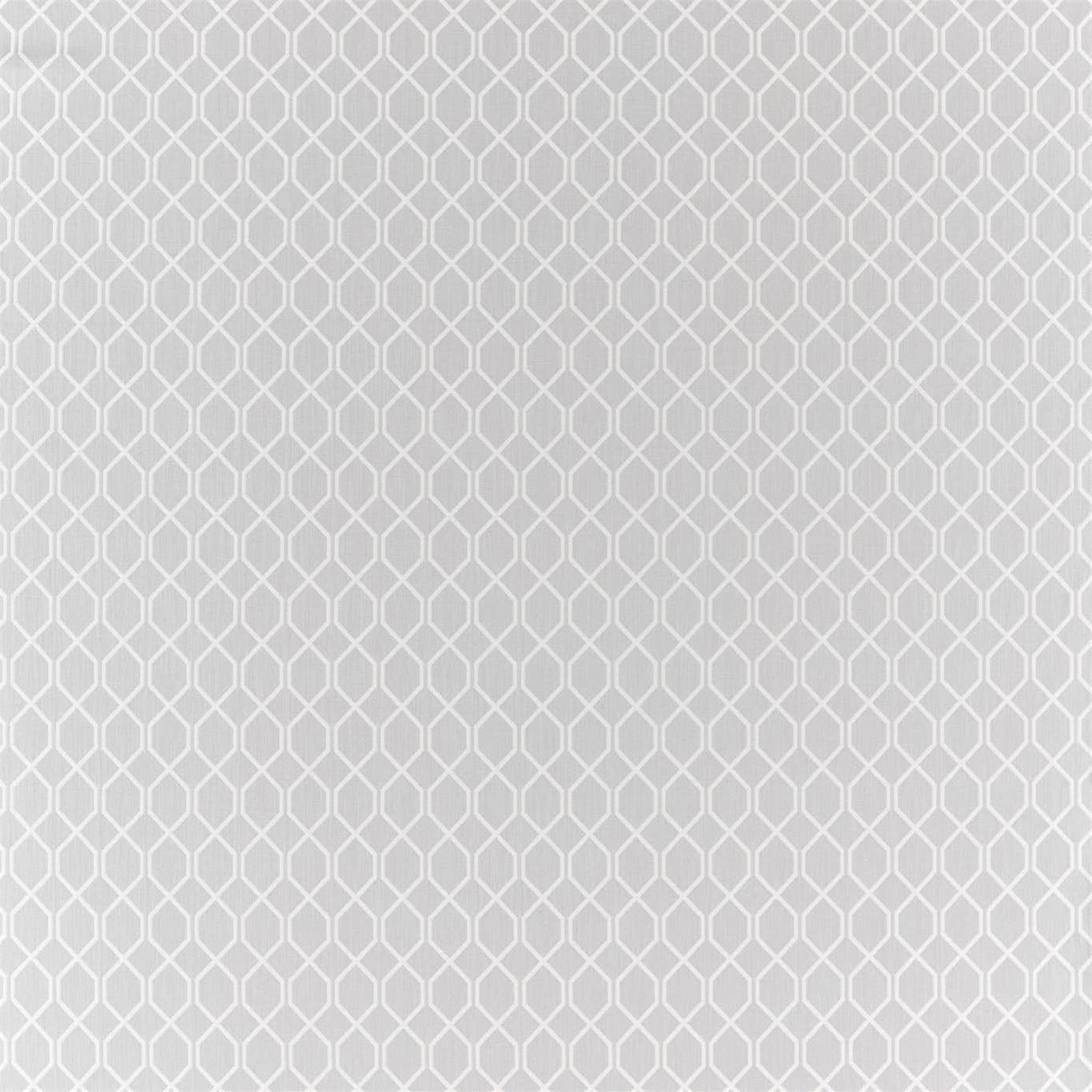 Botanic Trellis Fabric by Sanderson - DLNC236794 - Stone Grey