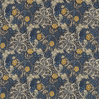 Morris Seaweed Fabric by Morris & Co.
