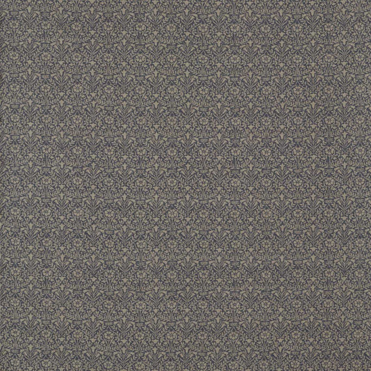Bellflowers Weave Fabric by Morris & Co. - DM4U236525 - Indigo