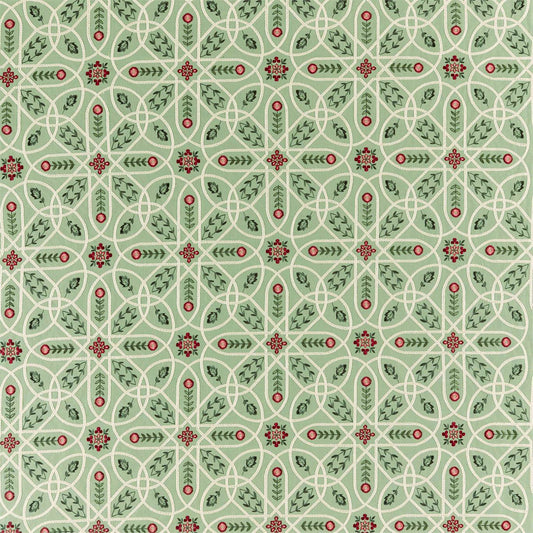 Brophy Embroidery Fabric by Morris & Co. - DM5F236813 - Bayleaf