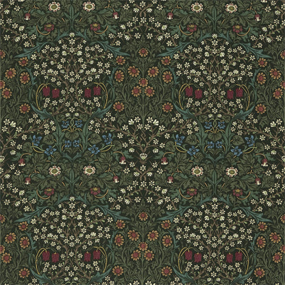 Blackthorn Fabric by Morris & Co. - DMFPBL201 - Green