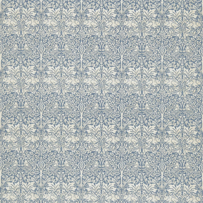 Brer Rabbit Fabric by Morris & Co. - DMFPBR202 - Slate/Vellum