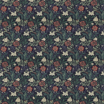 Compton Fabric by Morris & Co. - DMFPCO205 - Indigo/Green