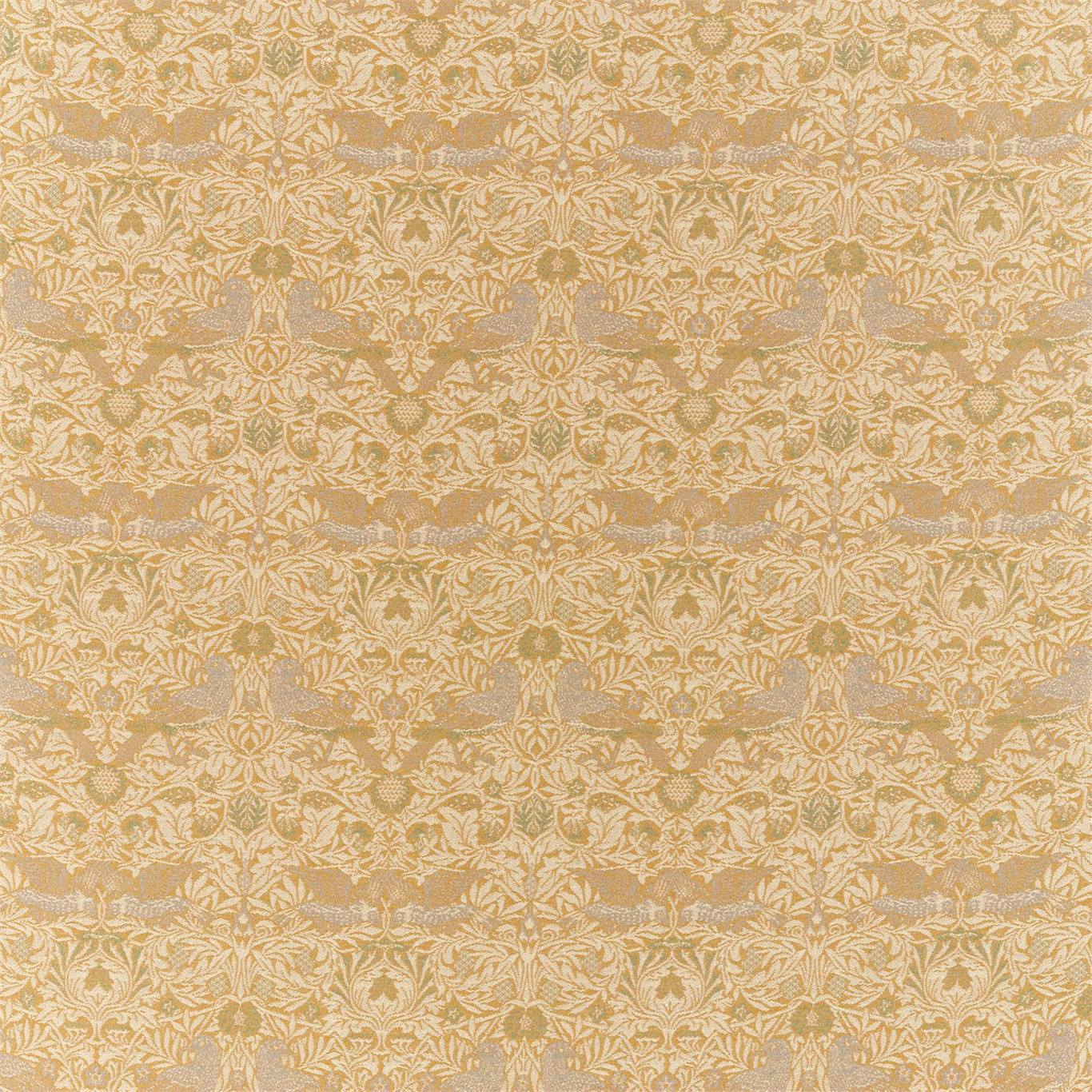 Bird Weave Fabric by Morris & Co. - DMLF236848 - Ochre