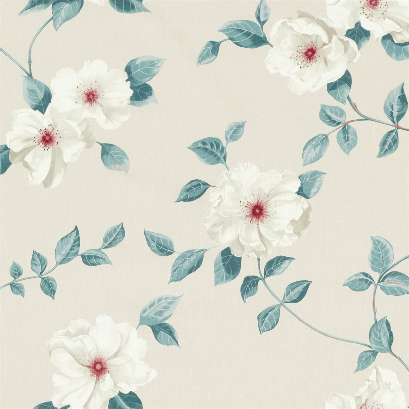 Poet`S Rose Fabric by Sanderson