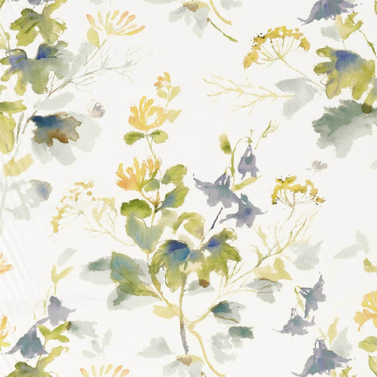 Honey Flowers Fabric by Sanderson