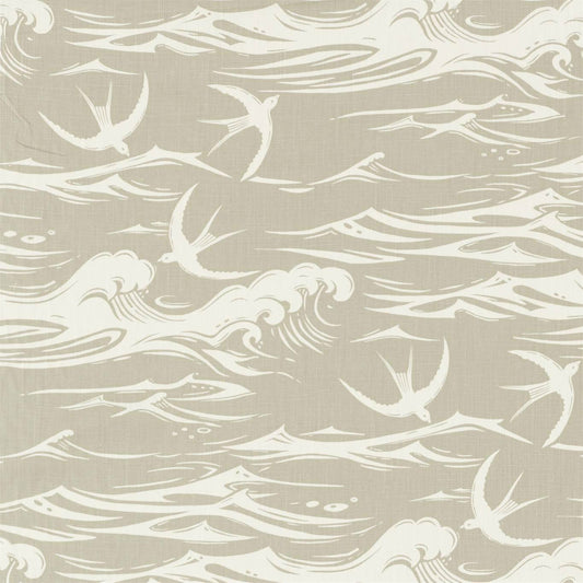Swallows At Sea Fabric by Sanderson