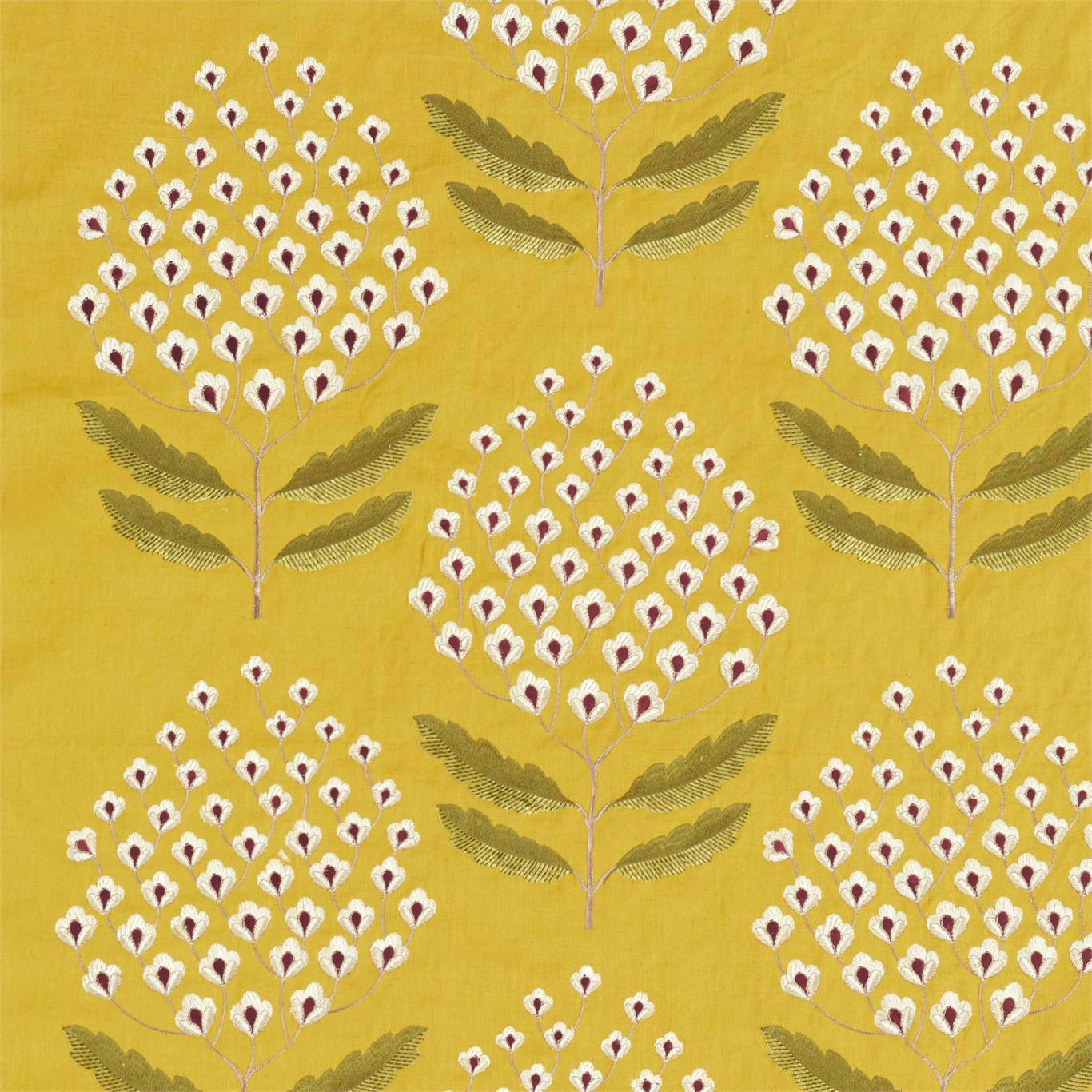 Bellis Fabric by Sanderson - DNTF237116 - Woodland Yellow