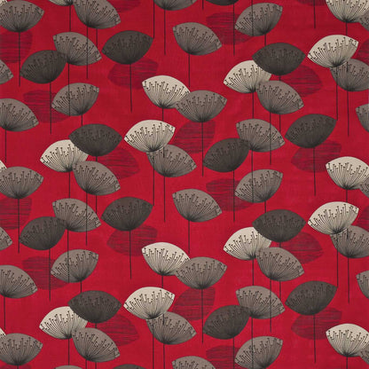 Dandelion Clocks Fabric by Sanderson - DOPNDA201 - Red