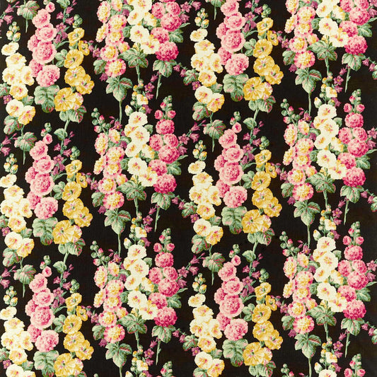 Hollyhocks Fabric by Sanderson