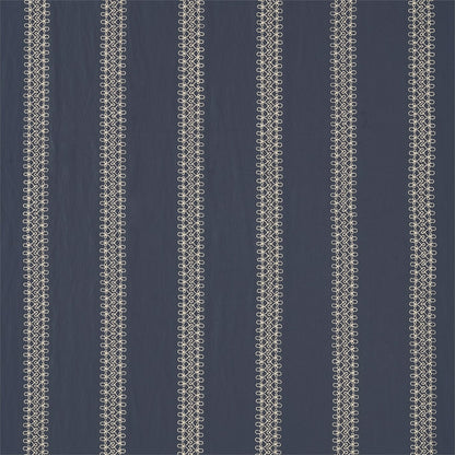 Burnett Stripe Fabric by Sanderson - DPGR236324 - Indigo