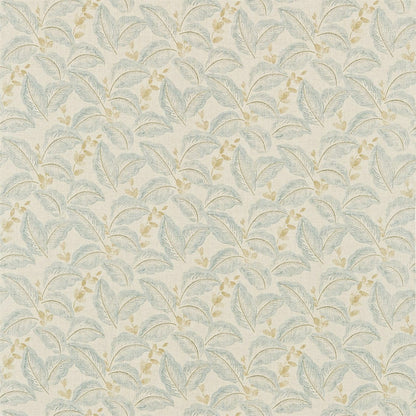 Box Hill Fabric by Sanderson - DRCH222088 - Eau De Nil/Linen