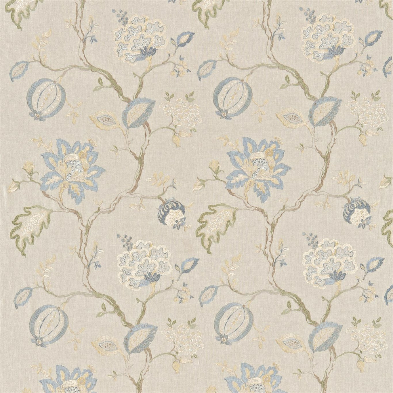 Hadham (Embroidery) Fabric by Sanderson