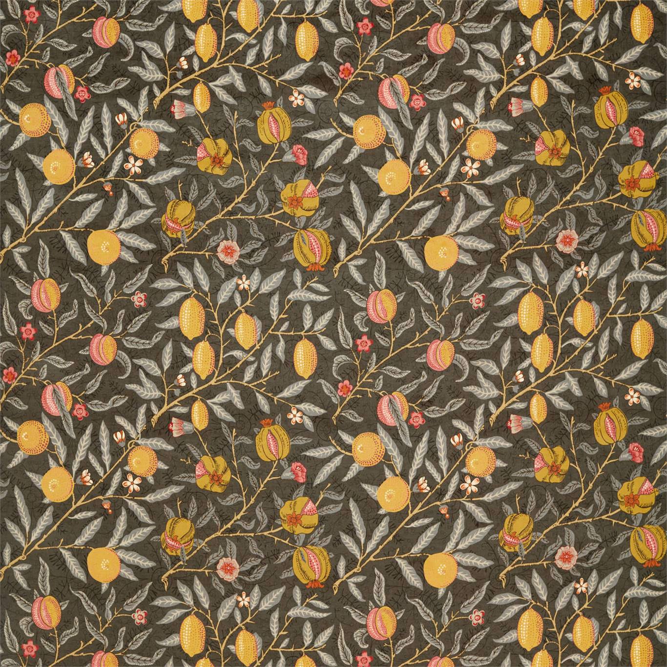 Fruit Velvet Fabric by Morris & Co.