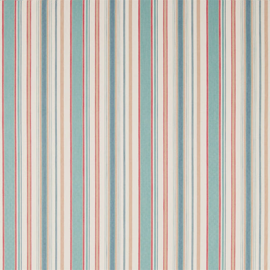 Dobby Stripe Fabric by Sanderson Home - DSCA235896 - Brick