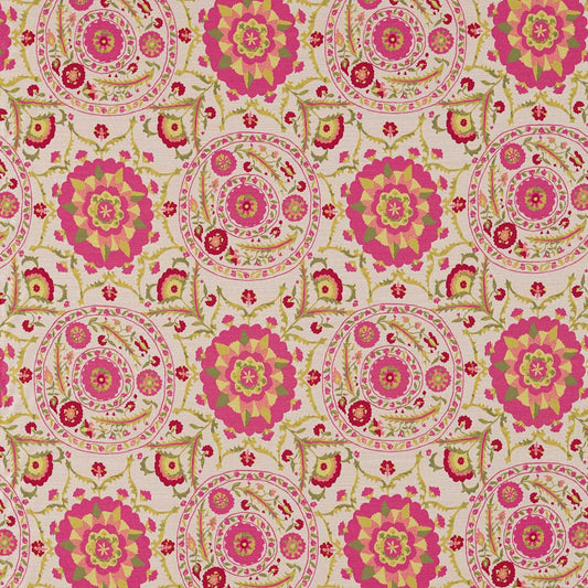Anthos Fabric by Sanderson - DSHW235333 - Cerise/Lime