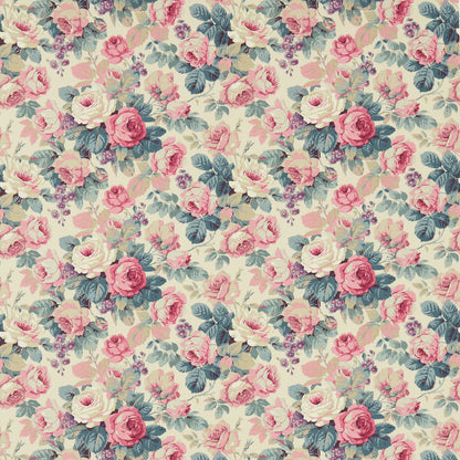 Chelsea Fabric by Sanderson - DVIN224319 - Indigo/Loganberry