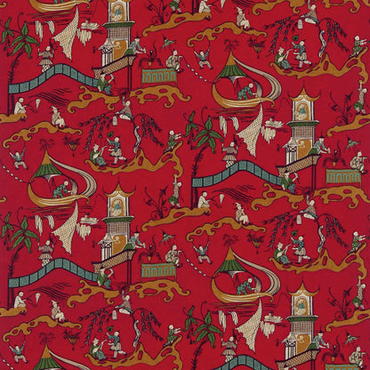 Pagoda River Fabric by Sanderson