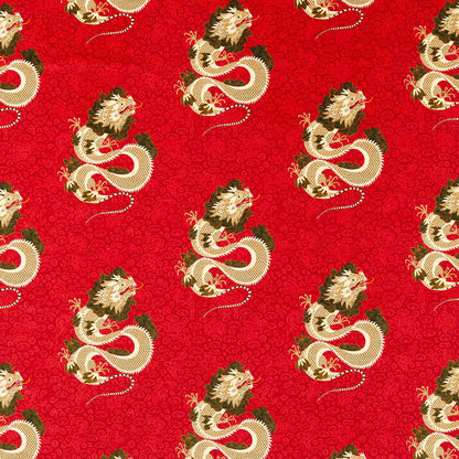 Water Dragon Fabric by Sanderson