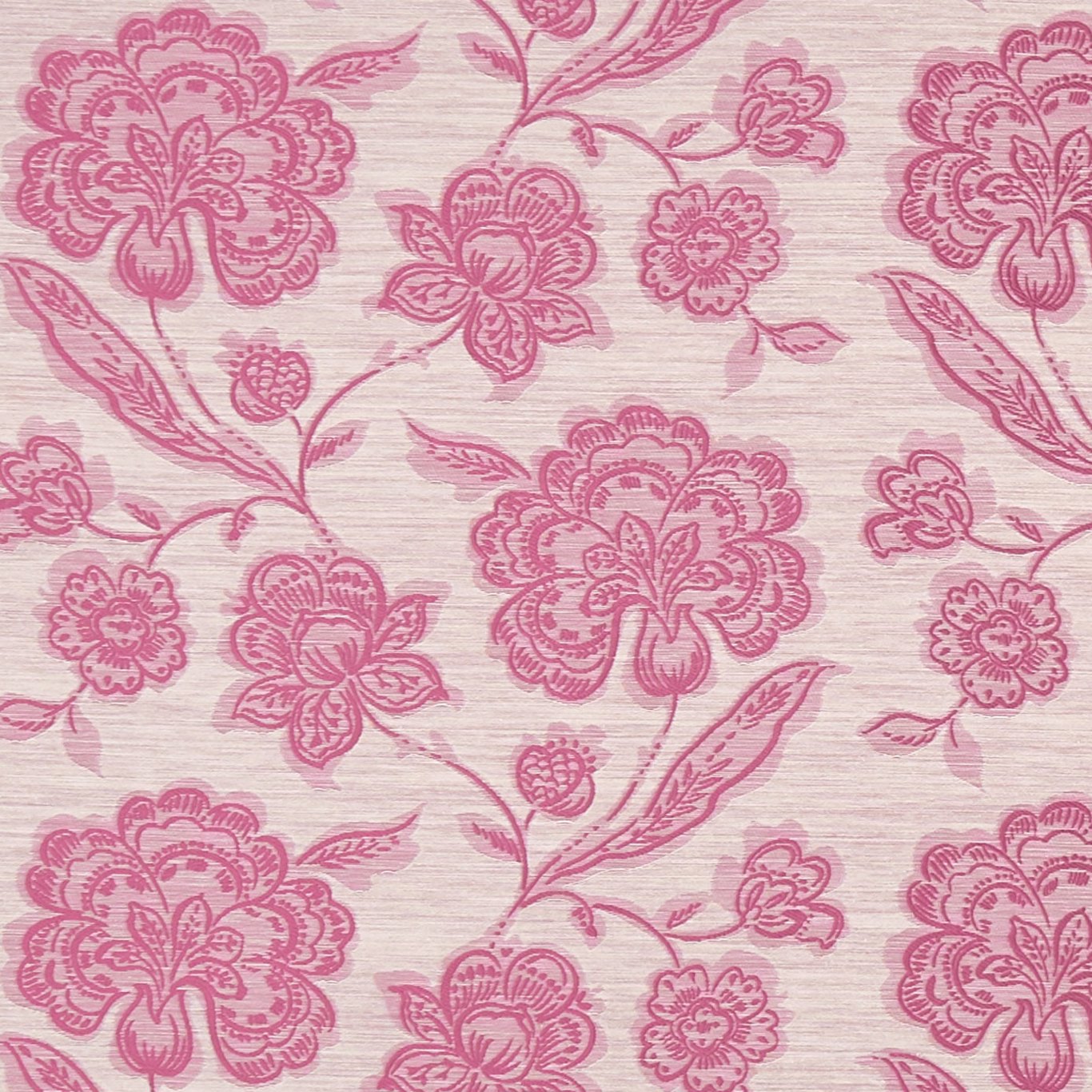 Downham Fabric by Clarke & Clarke - F0598/05 - Raspberry