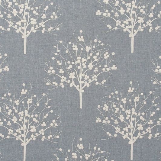 Bowood Fabric by Clarke & Clarke - F0733/01 - Chambray