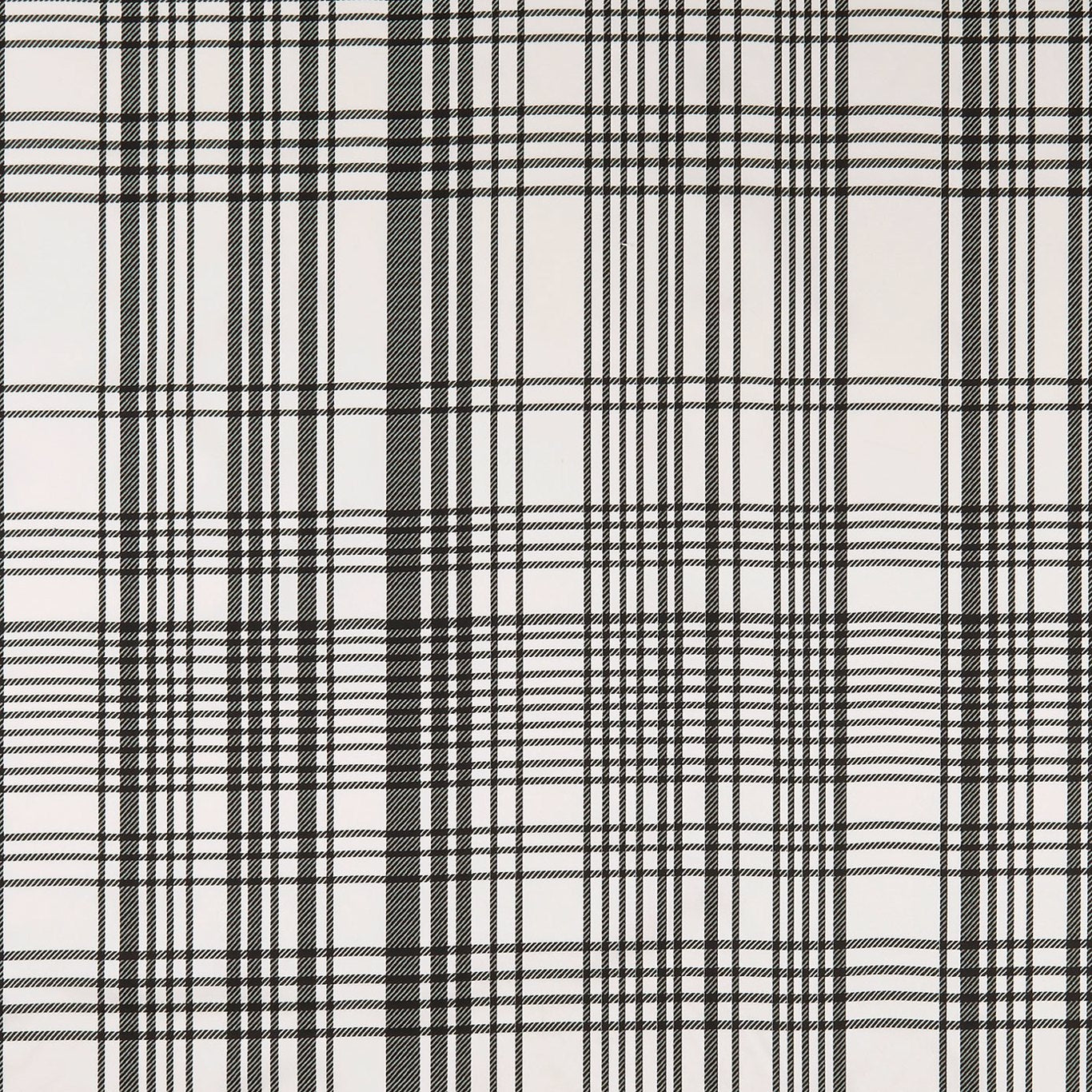 Bw1006 Fabric by Clarke & Clarke - F0878/01 - Black/White