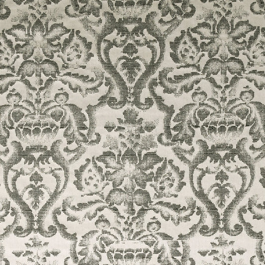 Bw1019 Fabric by Clarke & Clarke - F0892/01 - Black/White
