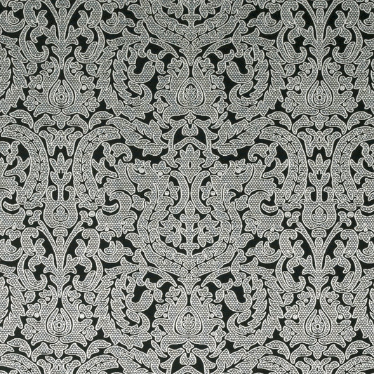 Bw1020 Fabric by Clarke & Clarke - F0893/01 - Black/White