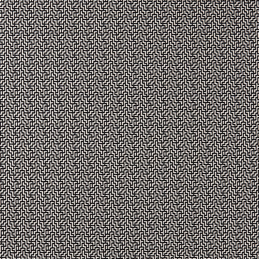 Bw1030 Fabric by Clarke & Clarke - F0903/01 - Black/White
