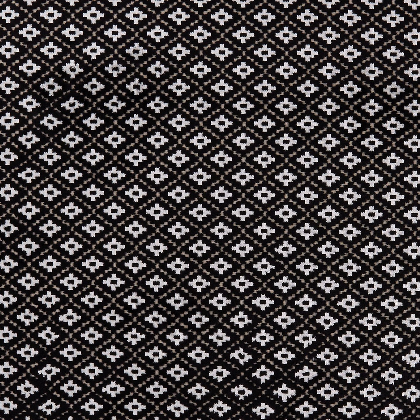 Bw1040 Fabric by Clarke & Clarke - F0942/01 - Black/White