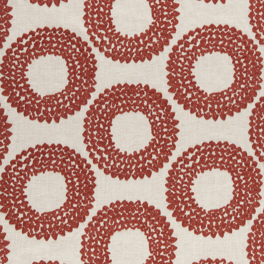 Dashiki Fabric by Clarke & Clarke - F0954/01 - Cinnabar