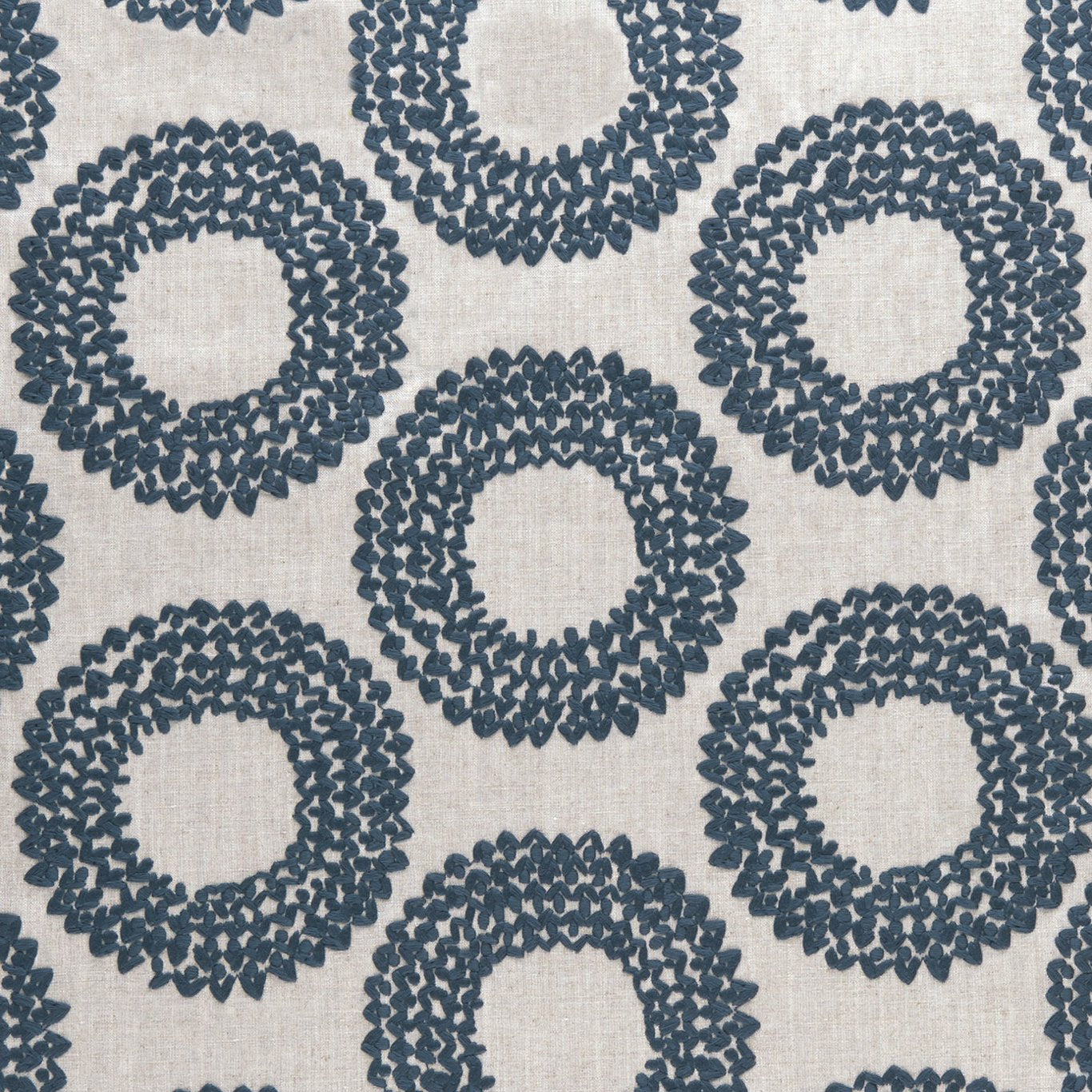 Dashiki Fabric by Clarke & Clarke - F0954/03 - Indigo