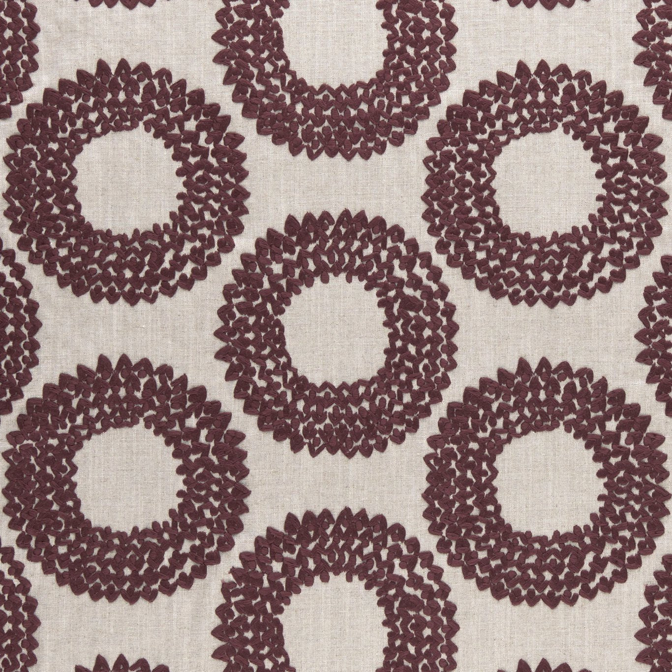 Dashiki Fabric by Clarke & Clarke - F0954/04 - Plum