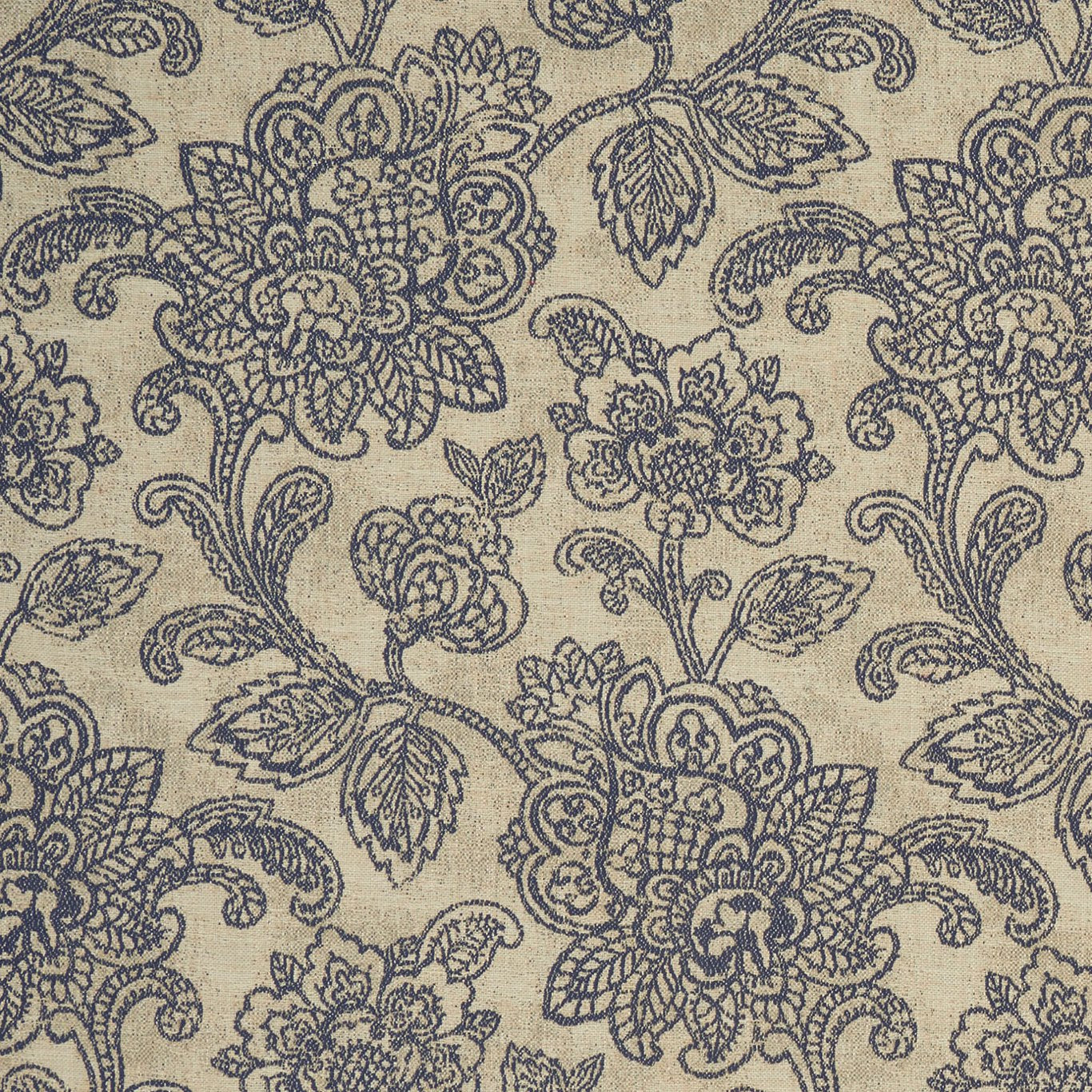 Cranbrook Fabric by Clarke & Clarke - F1044/05 - Midnight