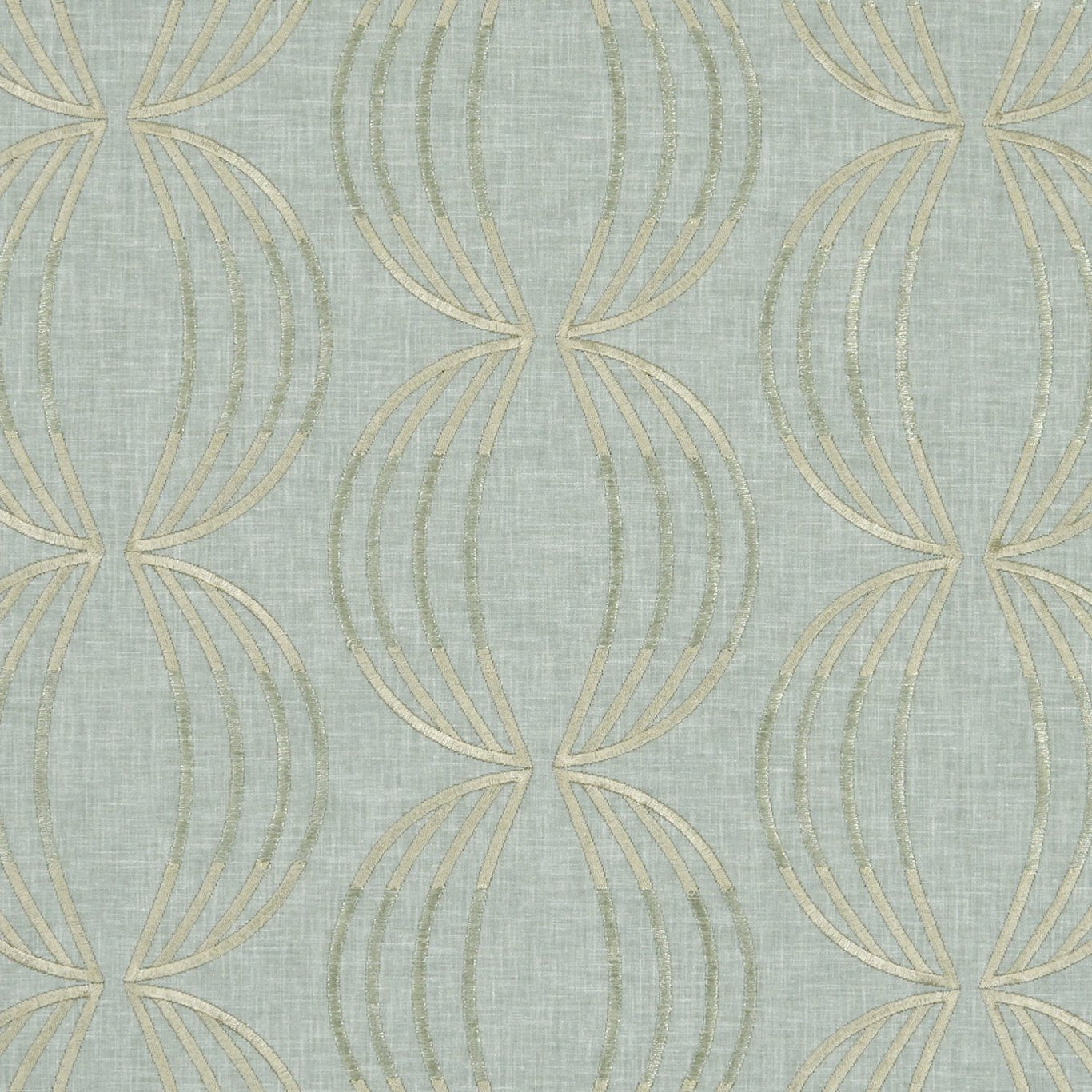 Carraway Fabric by Clarke & Clarke - F1070/04 - Mineral