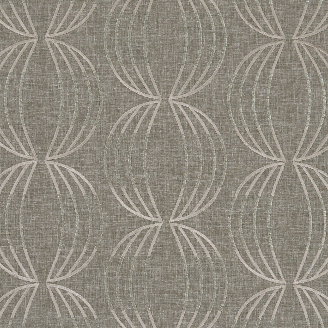 Carraway Fabric by Clarke & Clarke - F1070/05 - Mocha
