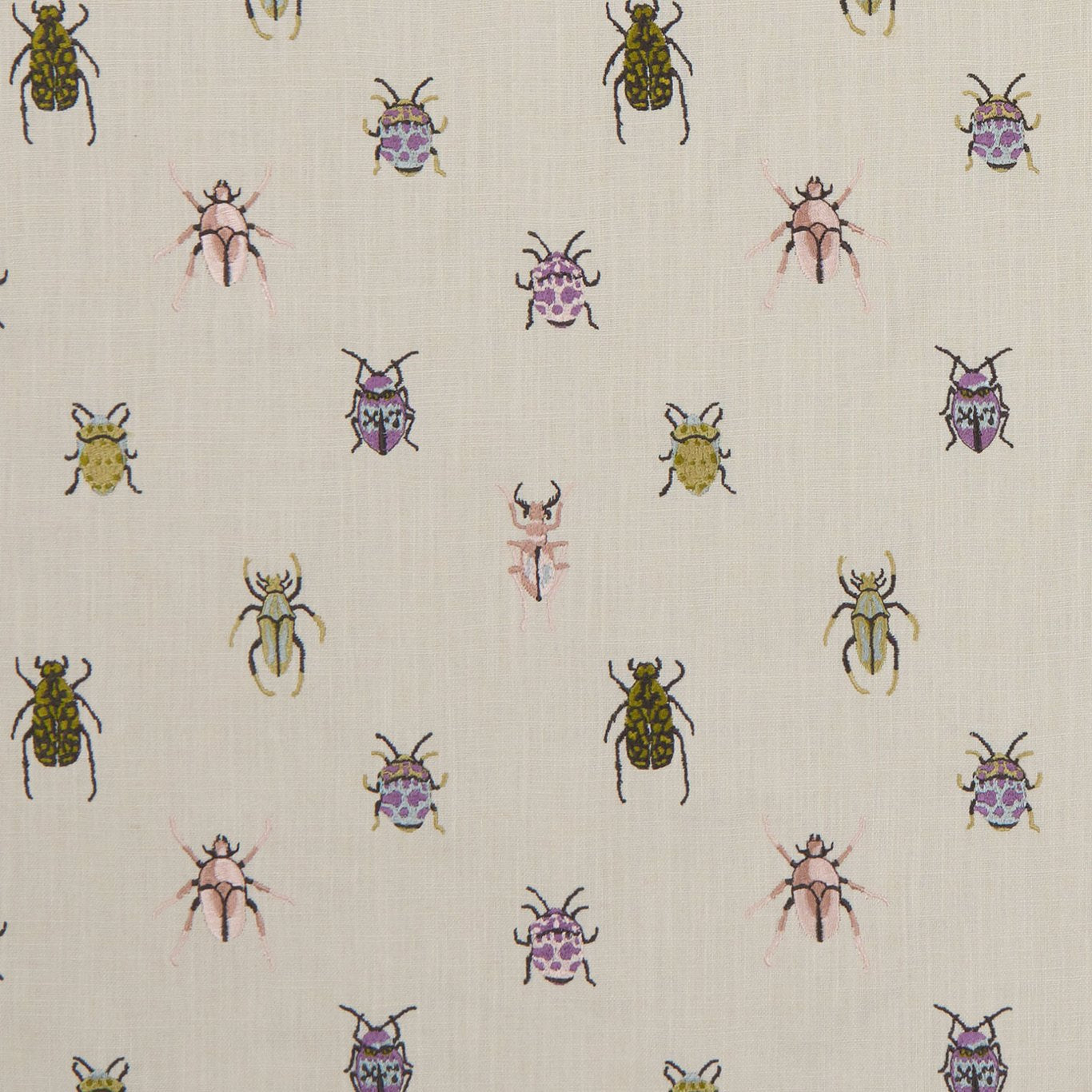 Beetle Fabric by Clarke & Clarke - F1095/03 - Multi