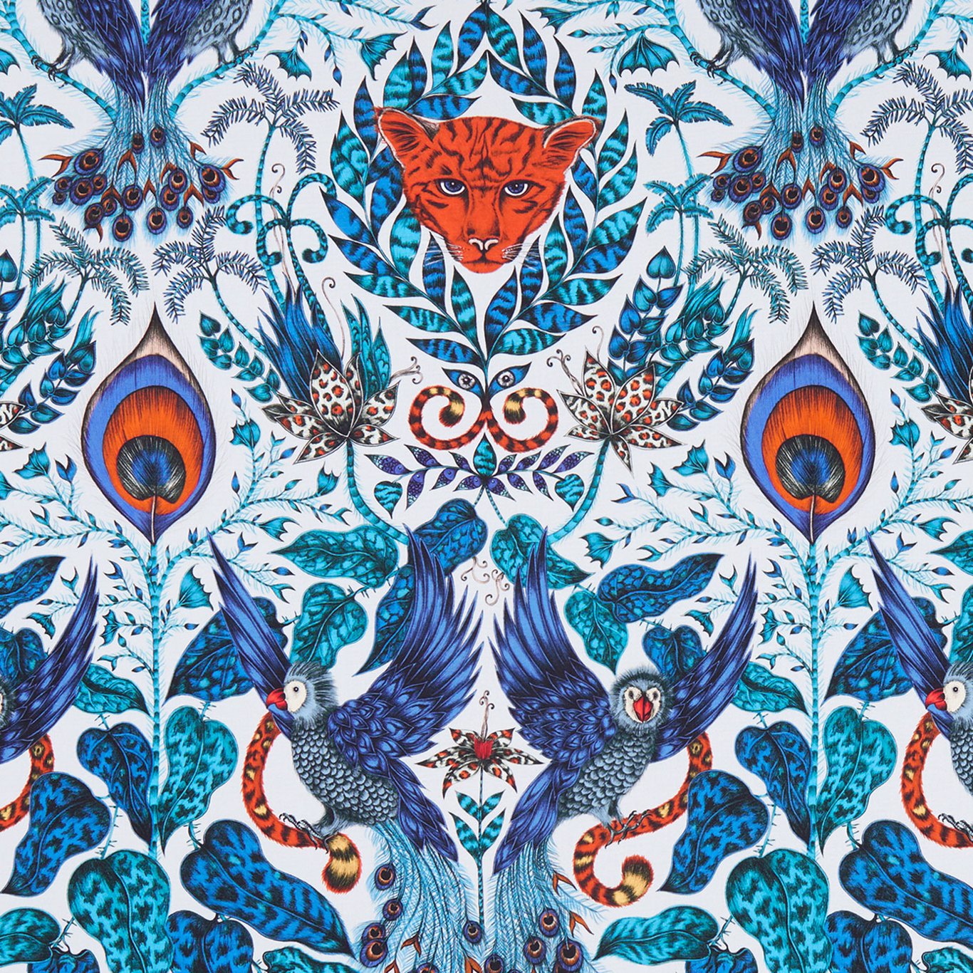 Amazon Fabric by Emma Shipley - F1107/01 - Blue