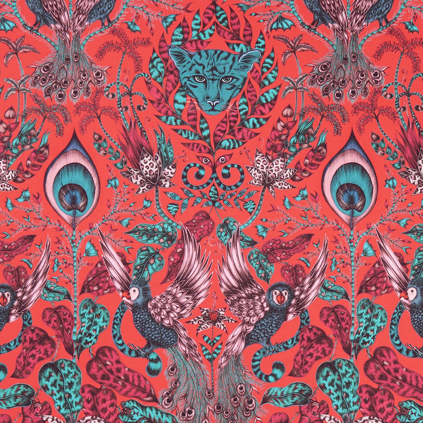 Amazon Fabric by Emma Shipley - F1107/05 - Red