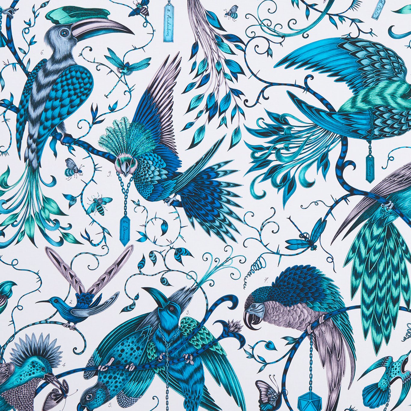 Audubon Fabric by Emma Shipley - F1108/03 - Jungle