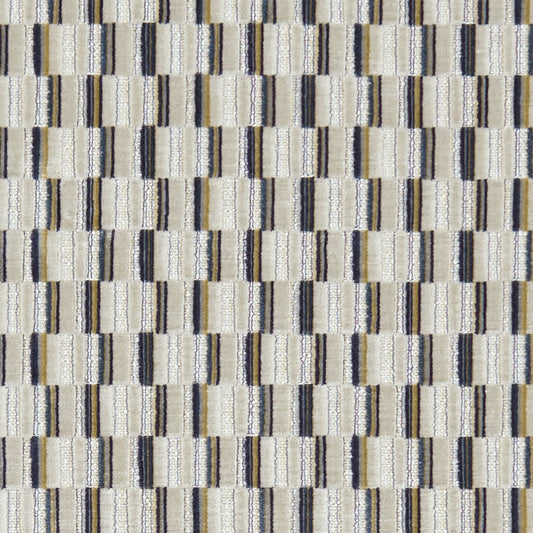 Cubis Fabric by Clarke & Clarke - F1240/01 - Denim