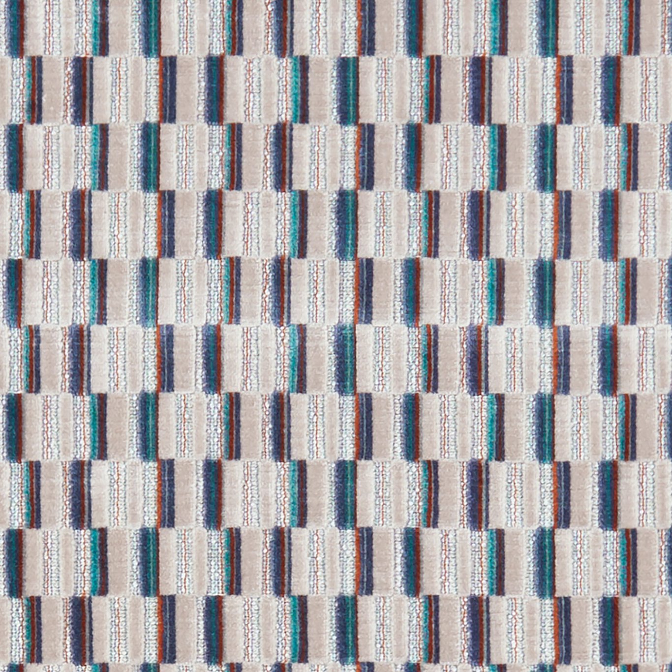 Cubis Fabric by Clarke & Clarke - F1240/02 - Kingfisher