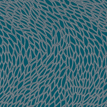 Corallino Fabric by Clarke & Clarke - F1246/02 - Kingfisher