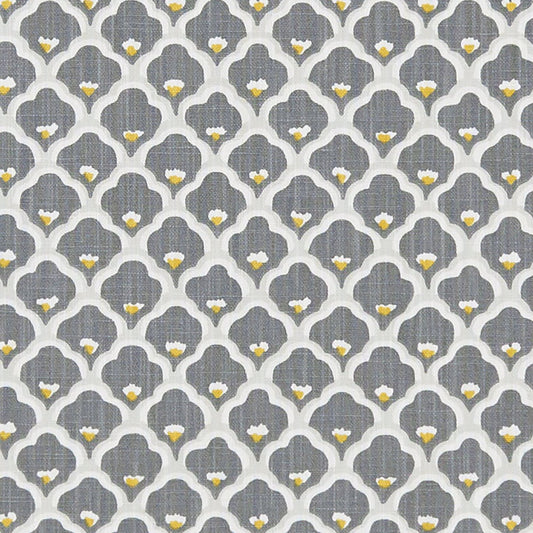 Sensu Charcoal Fabric by Clarke & Clarke