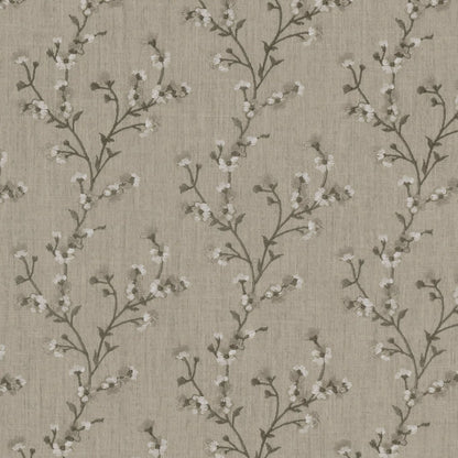 Blossom Fabric by Clarke & Clarke - F1439/03 - Linen