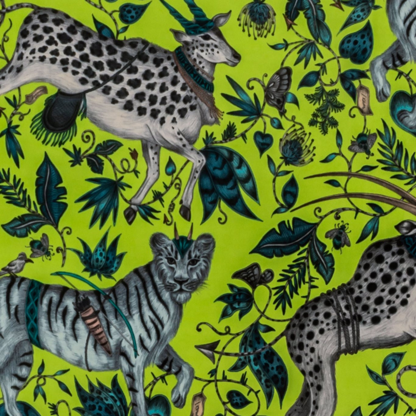 Protea Fabric by Emma Shipley